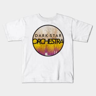 Dark Star Orchestra - VINTAGE YELLOW CIRCLE Kids T-Shirt